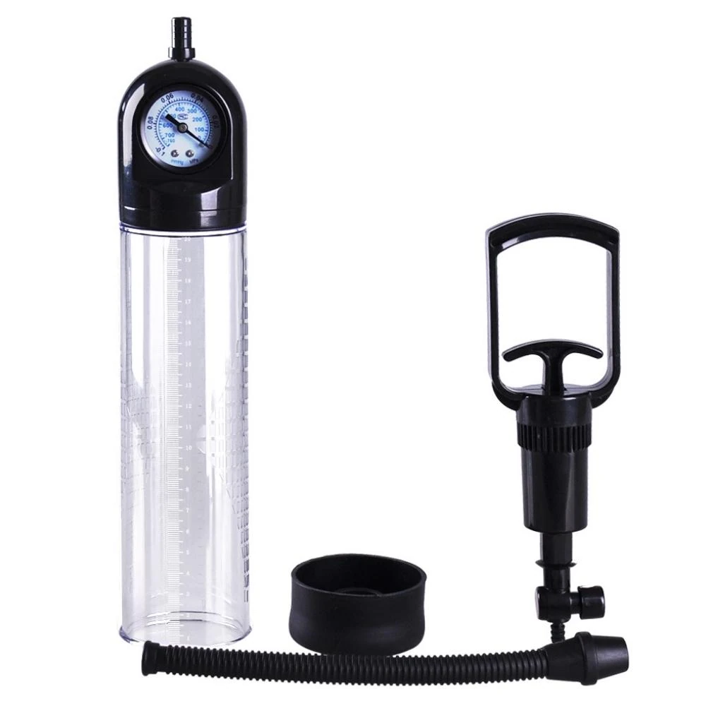 World Men's Pump Dijital Mekanizmalı Manuel Penis Pompası